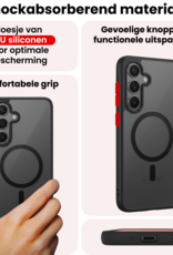 NoXx NoXx Samsung Galaxy S26 FE Magsafe Hoesje Zwart Met Screenprotector