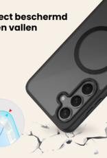 Nomfy Nomfy Samsung Galaxy S26 FE Magsafe Hoesje Zwart Met Screenprotector