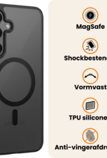 Nomfy Nomfy Samsung Galaxy S26 FE Magsafe Hoesje Zwart Met 2x Screenprotector