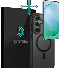 Forterra Forterra Samsung Galaxy S26 FE Magsafe Hoesje Zwart Met Screenprotector