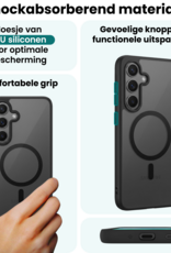 Forterra Forterra Samsung Galaxy S26 FE Magsafe Hoesje Zwart Met Screenprotector
