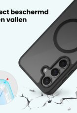 Forterra Forterra Samsung Galaxy S26 FE Magsafe Hoesje Zwart Met Screenprotector
