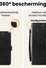 Nomfy Nomfy OnePlus Nord CE6 Hoesje Bookcase Met Screenprotector - Zwart