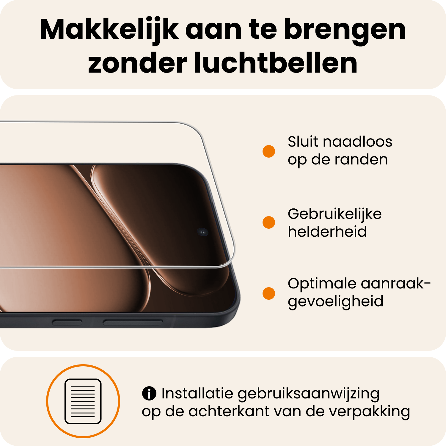 Nomfy Nomfy OnePlus Nord CE6 Hoesje Bookcase Met 2x Screenprotector - Zwart