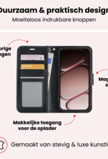 NoXx NoXx OnePlus Nord CE6 Hoesje Bookcase Met Screenprotector - Zwart