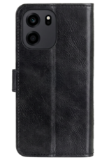 BASEY. BASEY. OnePlus Nord CE6 Hoesje Bookcase Met 2x Screenprotector - Zwart