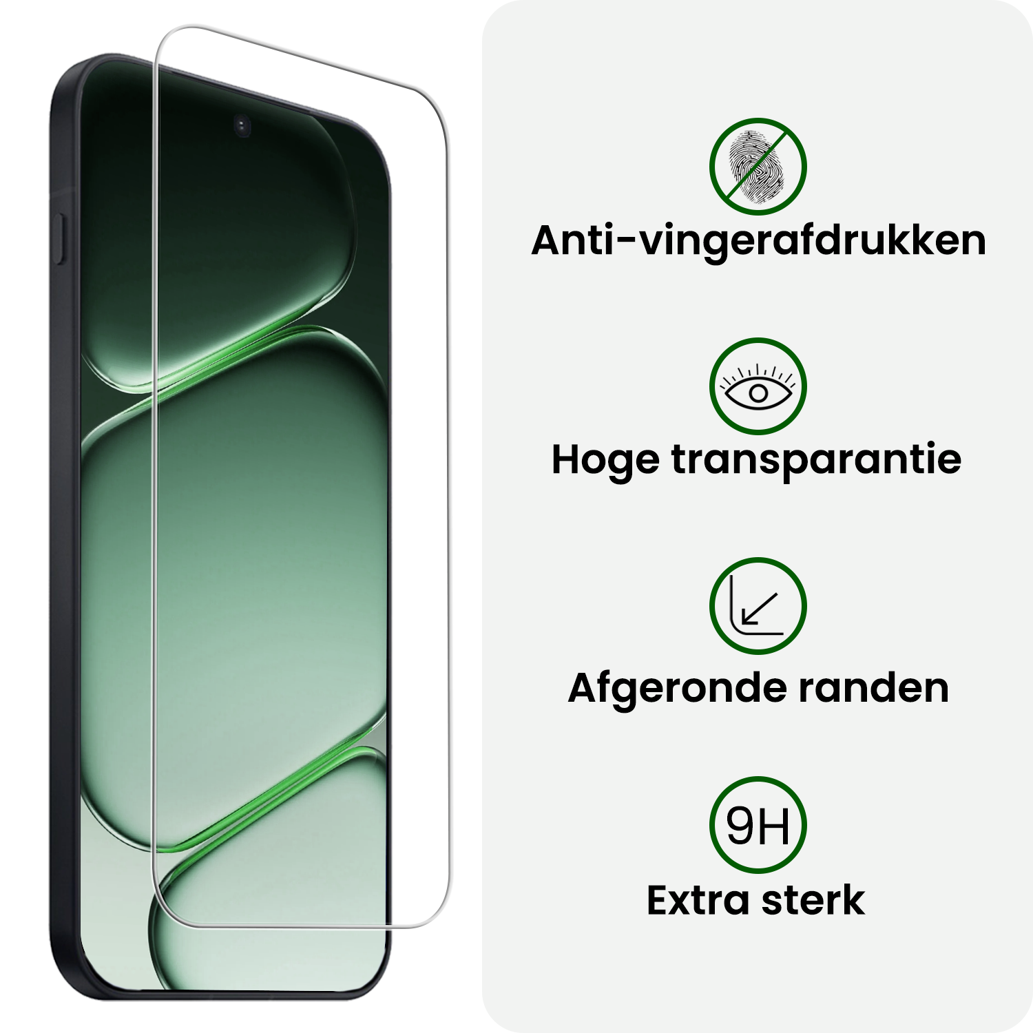 BASEY. BASEY. OnePlus Nord CE6 Hoesje Bookcase Met 2x Screenprotector - Zwart