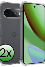 BASEY. BASEY. Google Pixel 11 Pro XL Hoesje Shockproof - Transparant - 2 PACK