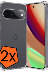 Nomfy Nomfy Google Pixel 11 Pro XL Hoesje Shockproof - Transparant - 2 PACK