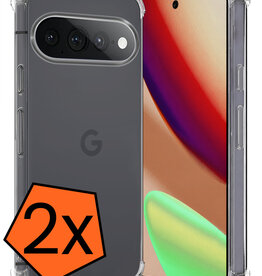 Nomfy Nomfy Google Pixel 11 Pro XL Hoesje Shockproof - Transparant - 2 PACK