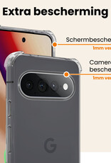 Nomfy Nomfy Google Pixel 11 Pro XL Hoesje Shockproof - Transparant - 2 PACK