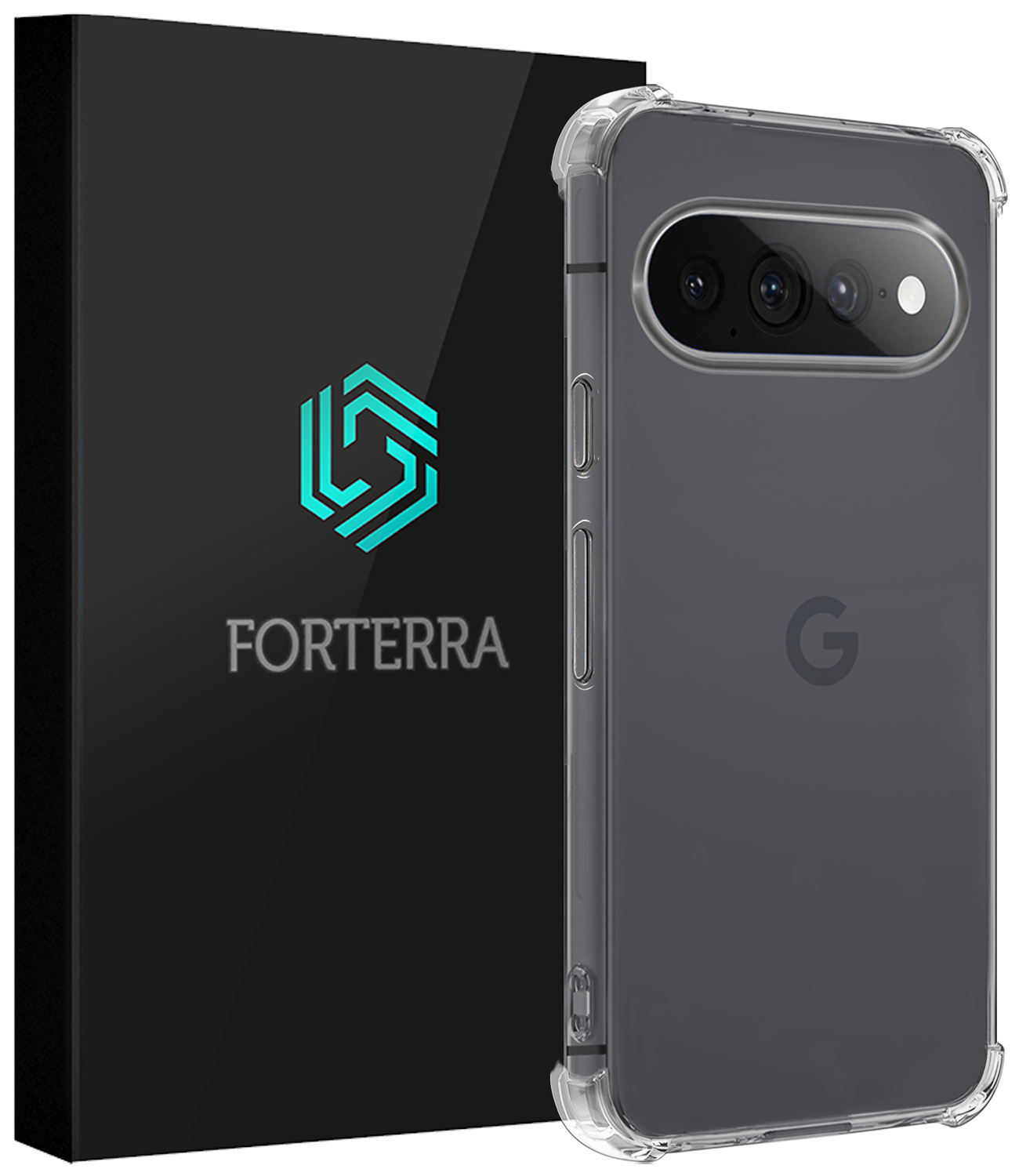 Forterra Forterra Google Pixel 11 Pro XL Hoesje Shockproof - Transparant