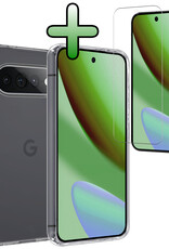 BASEY. BASEY. Google Pixel 11 Pro XL Hoesje Siliconen Met Screenprotector - Transparant