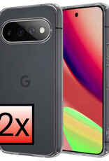 NoXx NoXx Google Pixel 11 Pro XL Hoesje Siliconen - Transparant - 2 PACK