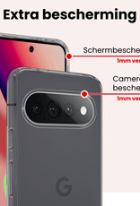 NoXx NoXx Google Pixel 11 Pro XL Hoesje Siliconen - Transparant - 2 PACK