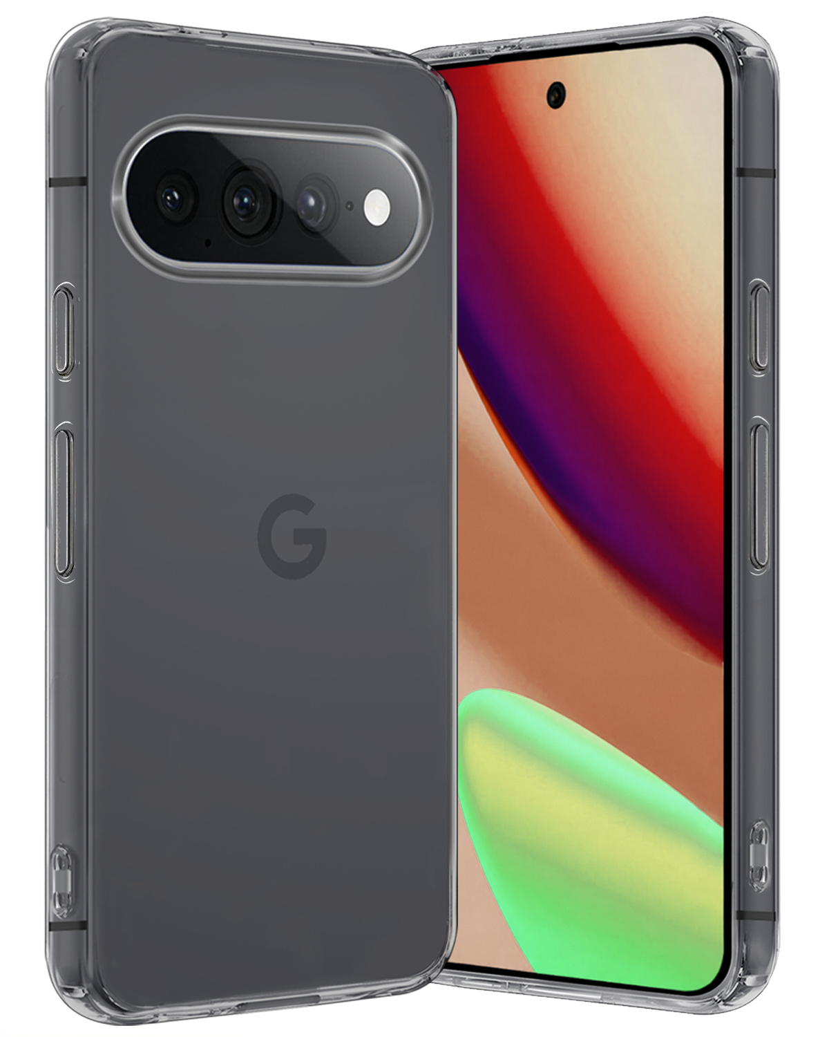 Nomfy Nomfy Google Pixel 11 Pro XL Hoesje Siliconen - Transparant