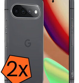 Nomfy Nomfy Google Pixel 11 Pro XL Hoesje Siliconen - Transparant - 2 PACK