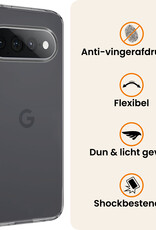 Nomfy Nomfy Google Pixel 11 Pro XL Hoesje Siliconen - Transparant - 2 PACK