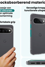 Forterra Forterra Google Pixel 11 Pro XL Hoesje Siliconen - Transparant