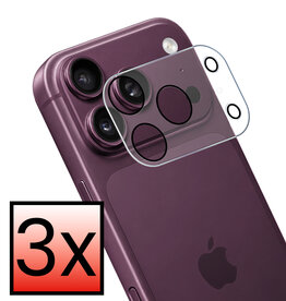 NoXx NoXx iPhone 18 Pro Camera Screenprotector - 3 PACK