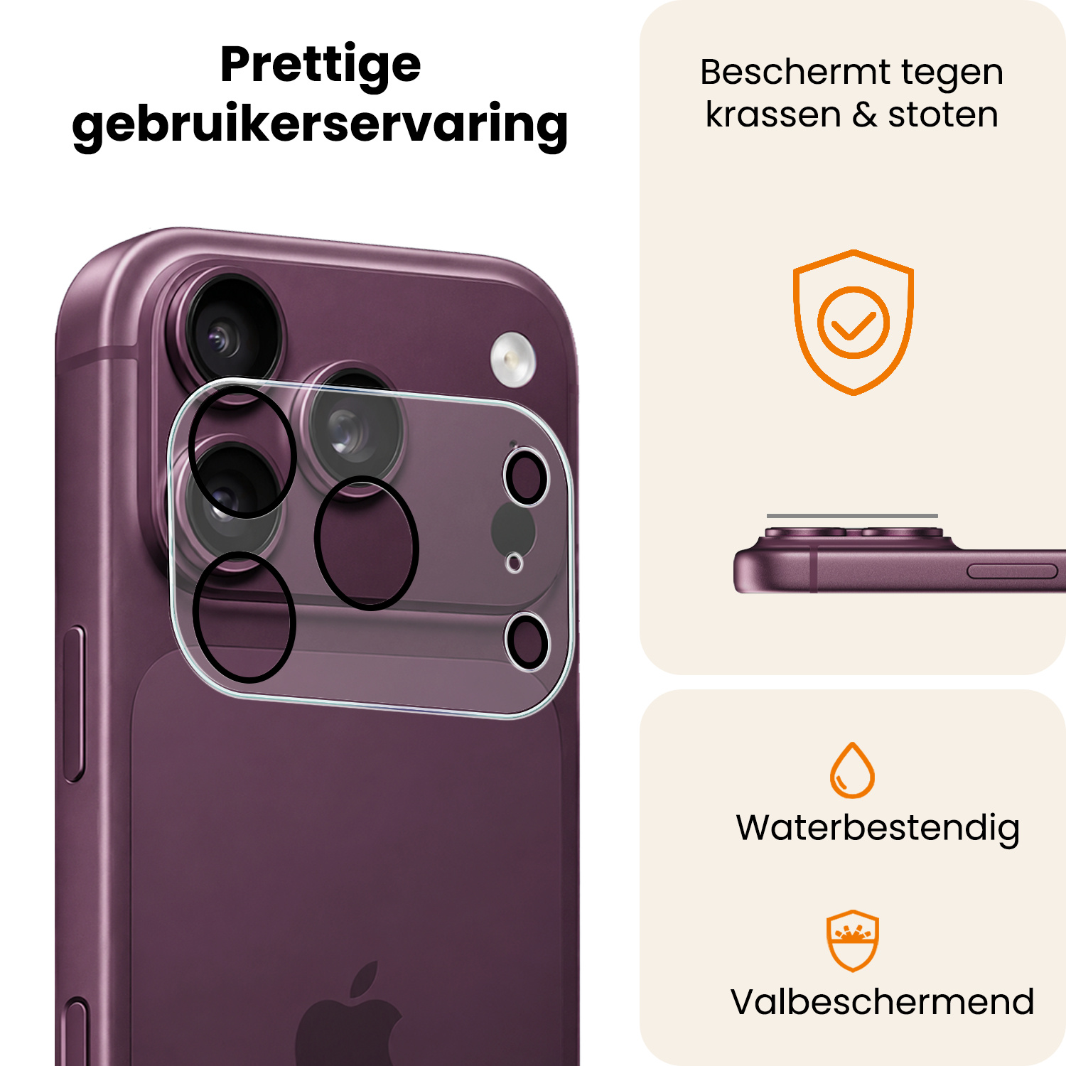 Nomfy Nomfy iPhone 18 Pro Max Camera Screenprotector