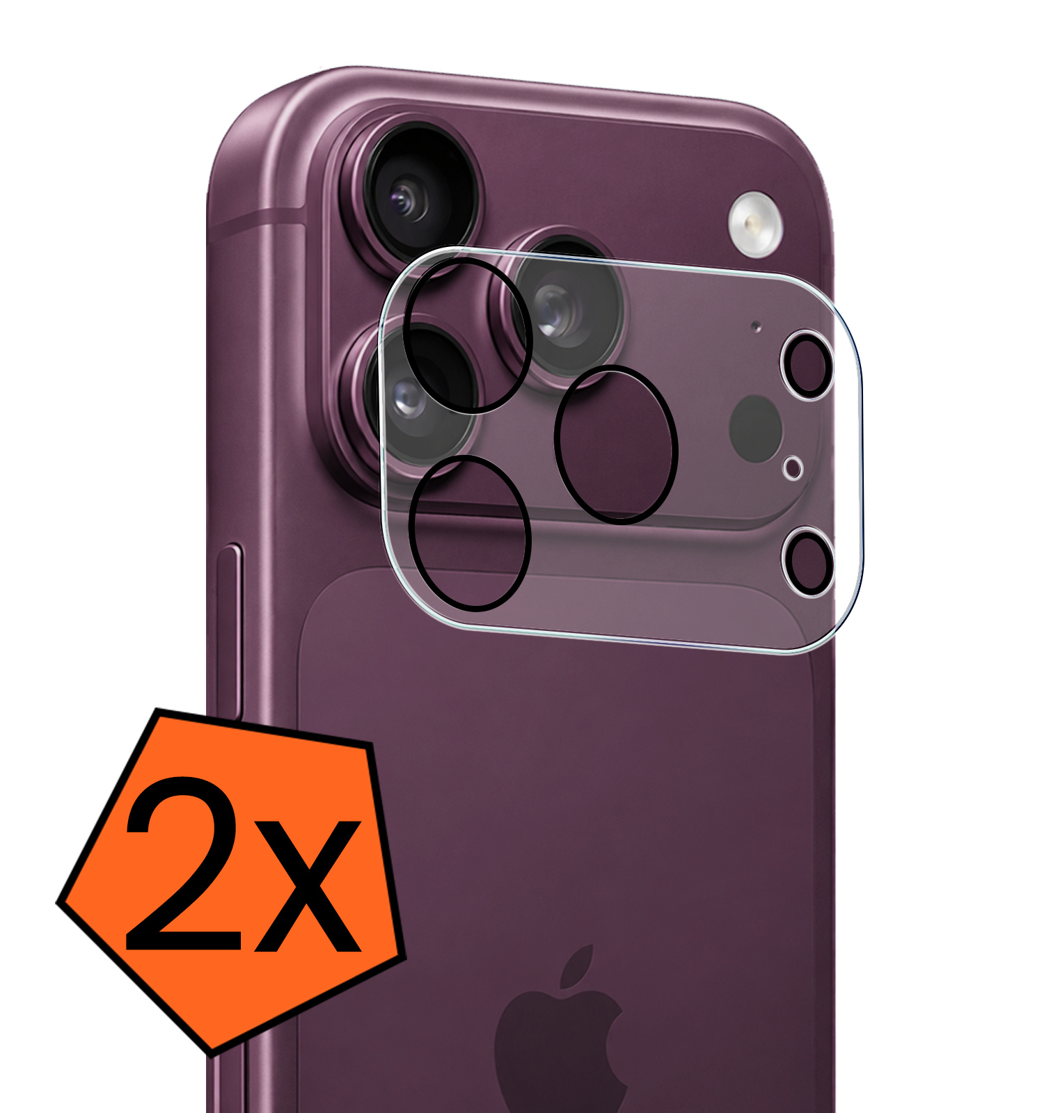 Nomfy Nomfy iPhone 18 Pro Max Camera Screenprotector - 2 PACK