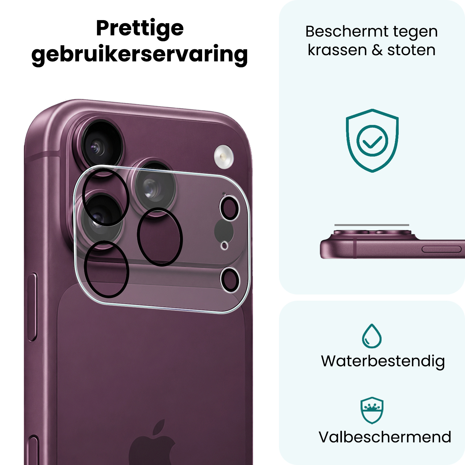 Forterra Forterra iPhone 18 Pro Camera Screenprotector