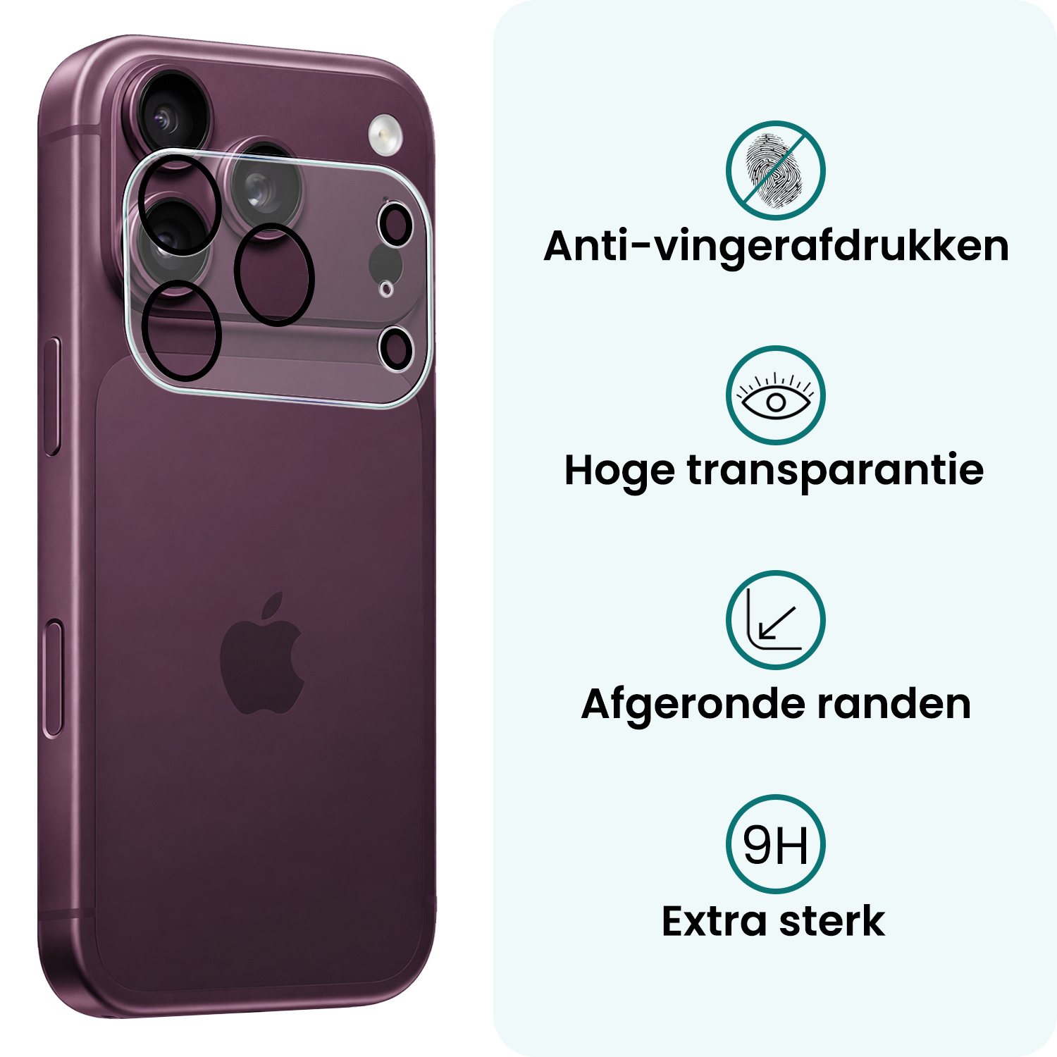 Forterra Forterra iPhone 18 Pro Max Camera Screenprotector