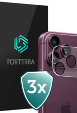 Forterra Forterra iPhone 18 Pro Max Camera Screenprotector - 3 PACK