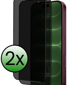 BASEY. BASEY. iPhone 18 Pro Screenprotector Glas Privacy - 2 PACK