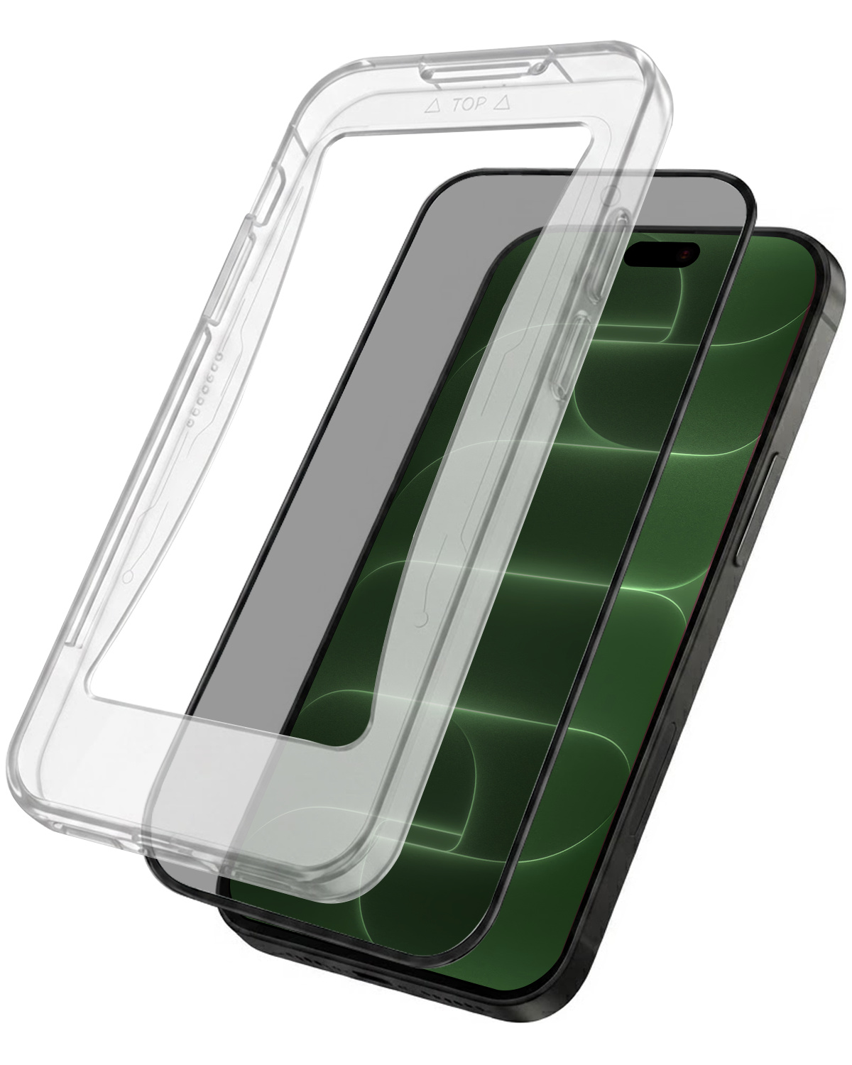 BASEY. BASEY. iPhone 18 Pro Hybrid Privacy Screenprotector