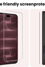 NoXx NoXx iPhone 18 Pro Max Screenprotector Glas Met Dichte Notch - 2 PACK