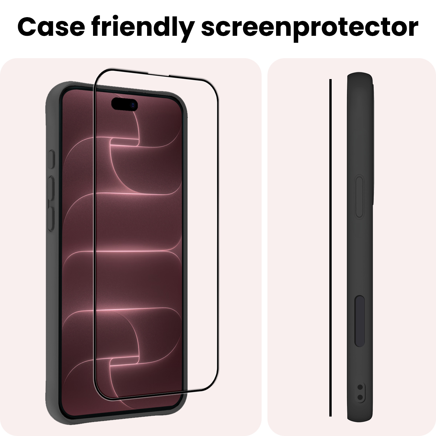 NoXx NoXx iPhone 18 Pro Max Screenprotector Glas Full Cover 2D