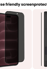 NoXx NoXx iPhone 18 Pro Max Screenprotector Glas Privacy - 3 PACK
