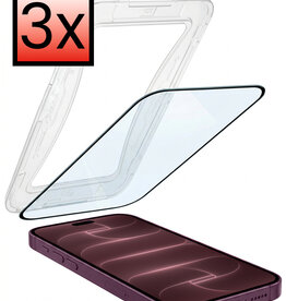 NoXx NoXx iPhone 18 Pro Max Hybrid Screenprotector - 3 PACK