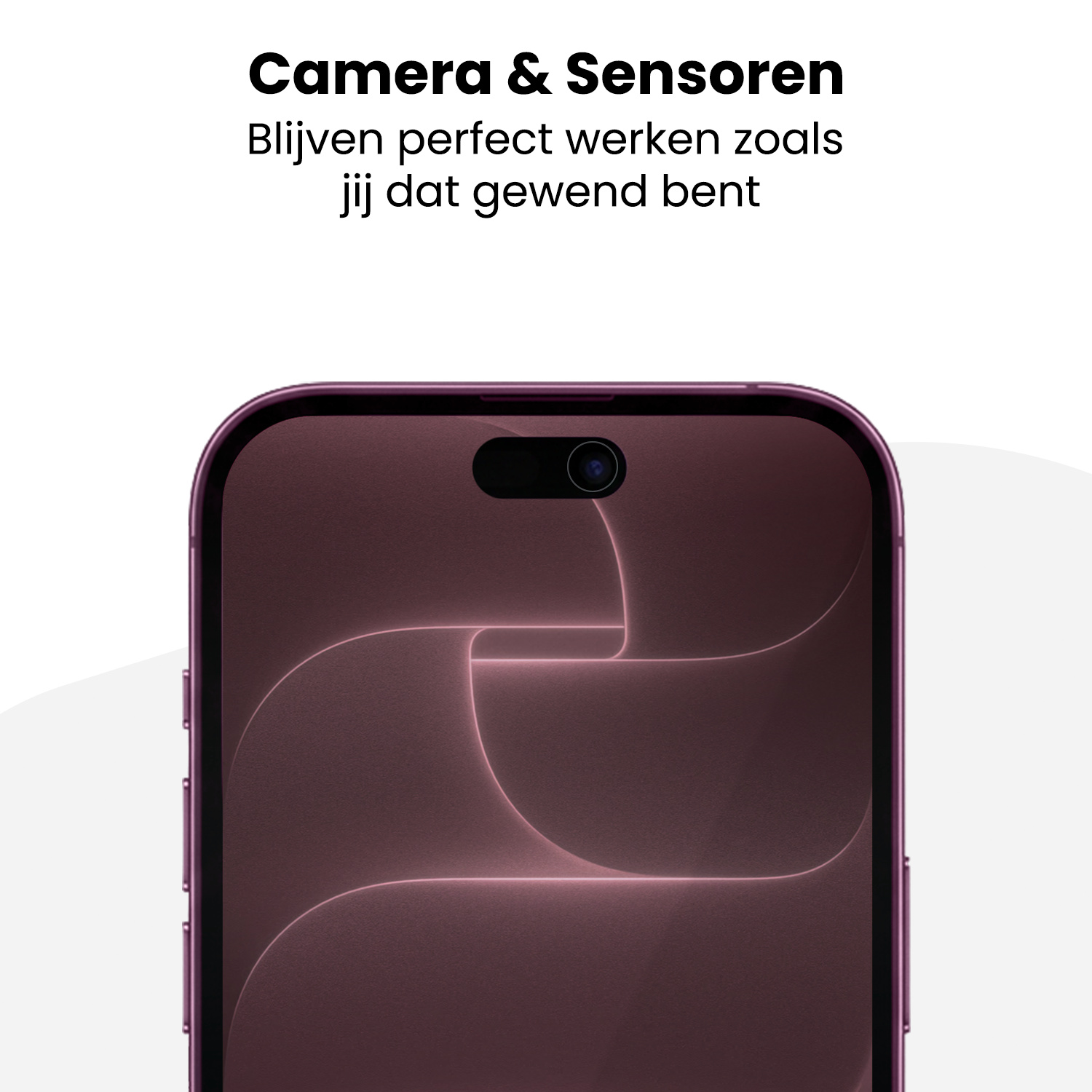 NoXx NoXx iPhone 18 Pro Hybrid Privacy Screenprotector - 2 PACK