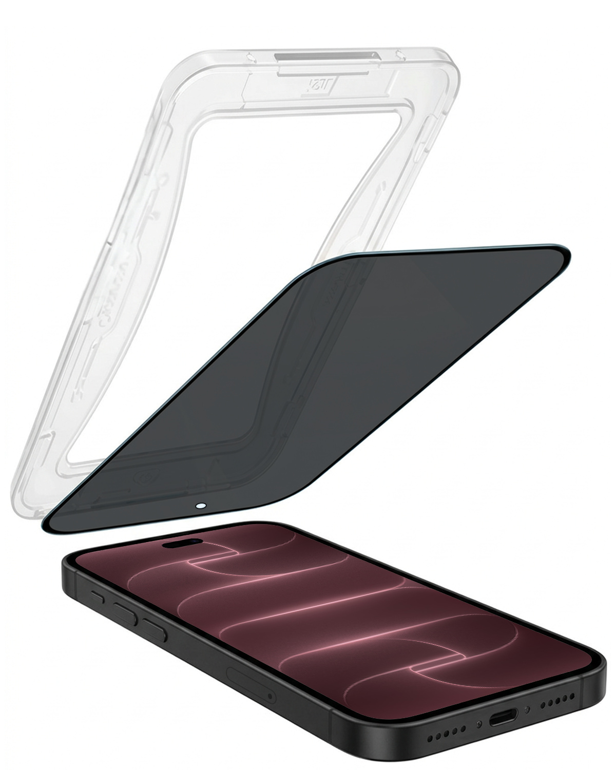 NoXx NoXx iPhone 18 Pro Max Hybrid Privacy Screenprotector