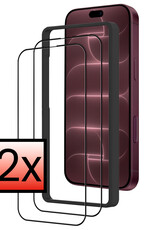 NoXx NoXx iPhone 18 Pro Max Screenprotector Met Installieframe - 2 PACK