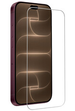 Nomfy Nomfy iPhone 18 Pro Screenprotector Glas Met Dichte Notch