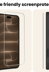 Nomfy Nomfy iPhone 18 Pro Screenprotector Glas Met Dichte Notch