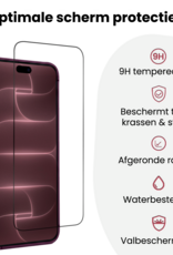 NoXx NoXx iPhone 18 Pro Screenprotector Perfect Fit Kit - 2 PACK