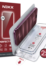 NoXx NoXx iPhone 18 Pro Max Screenprotector Perfect Fit Kit - 2 PACK