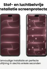 NoXx NoXx iPhone 18 Pro Max Screenprotector Perfect Fit Kit - 2 PACK