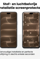 Nomfy Nomfy iPhone 18 Pro Screenprotector Perfect Fit Kit - 2 PACK