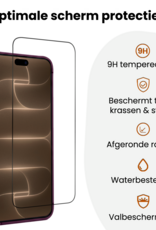 Nomfy Nomfy iPhone 18 Pro Screenprotector Perfect Fit Kit - 2 PACK