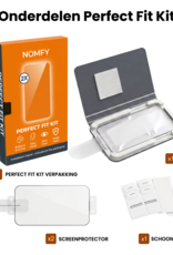 Nomfy Nomfy iPhone 18 Pro Screenprotector Perfect Fit Kit - 2 PACK
