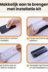 Nomfy Nomfy iPhone 18 Pro Hybrid Screenprotector - 3 PACK