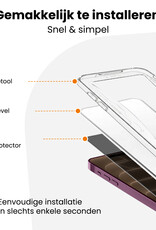Nomfy Nomfy iPhone 18 Pro Max Hybrid Privacy Screenprotector - 3 PACK