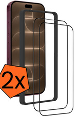 Nomfy Nomfy iPhone 18 Pro Max Screenprotector Met Installieframe - 2 PACK