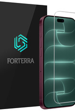Forterra Forterra iPhone 18 Pro Max Screenprotector Glas Met Dichte Notch